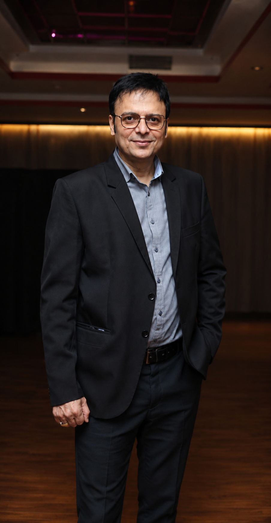 Pradip R. Dasgupta — Full Portrait